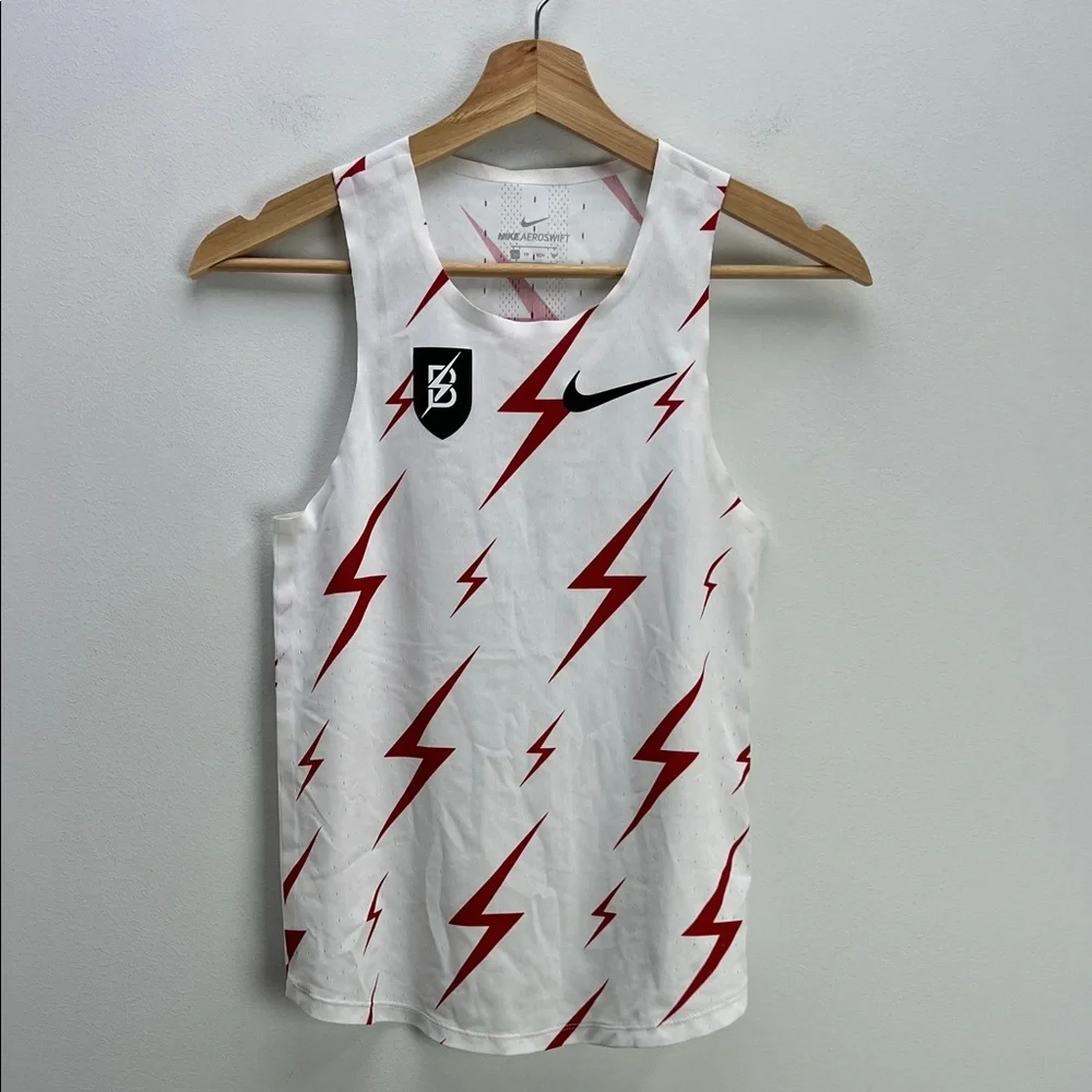Nike Aeroswift Bowerman Track Club BTC Running Singlet Lightning Tank Womens XS